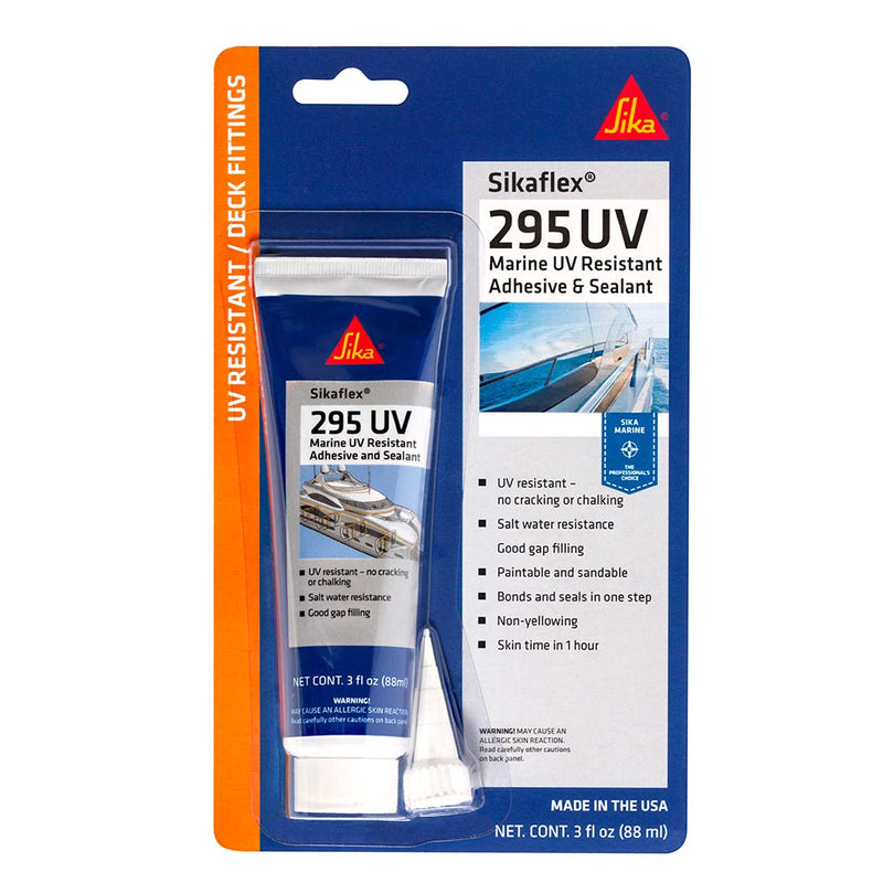 Sika Sikaflex® 295 UV - Black - 10oz Tube w/Nozzle