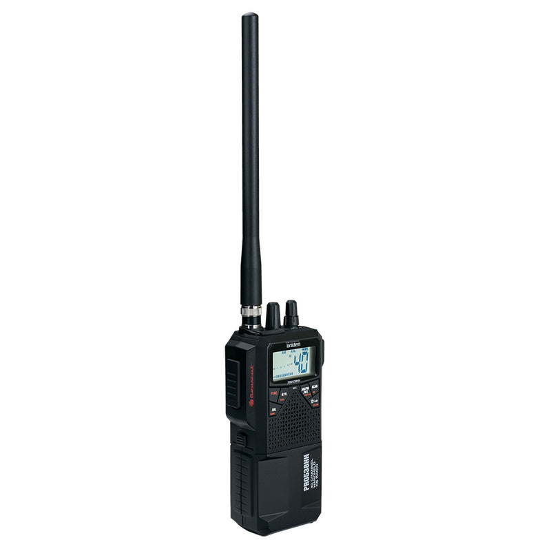 PRO538HHFM Handheld CB Radio w/AM/FM