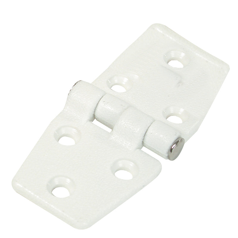 Whitecap Door Hinge - White Nylon - 1-1/2" x 3"