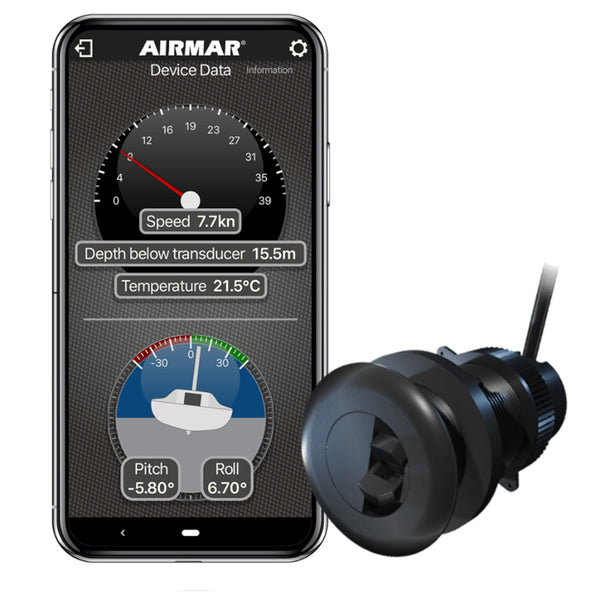 DST820-PV-N2 PSTI Plastic Thru-Hull w/Bluetooth 235kHz