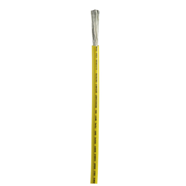 Ancor Yellow 4 AWG Battery Cable - 100'