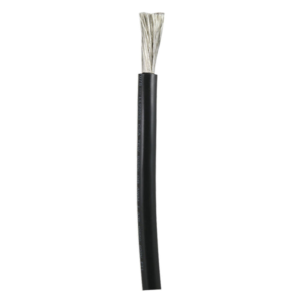 Ancor Black 1/0 AWG Battery Cable - 100'