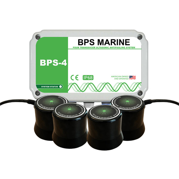 BPS-4 4-Transducer Ultrasonic Antifouling System - 12VDC