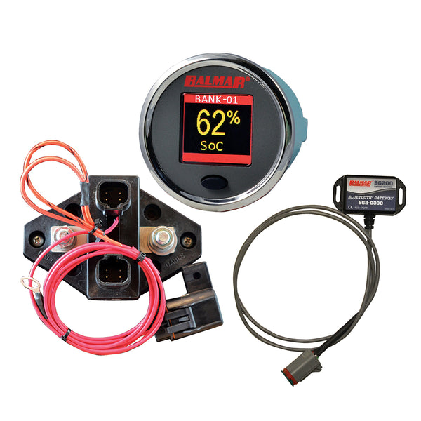 SG210 Battery Monitor Kit w/Display Shunt Gateway