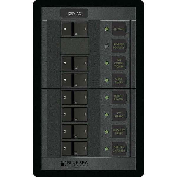 1202 120V AC Main + 6 Positions - Vertical