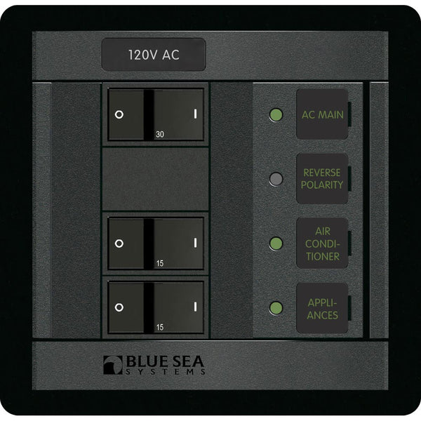 1214 120V AC Main + 2 Positions
