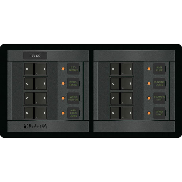 1225 12V DC 8 Position - Horizontal