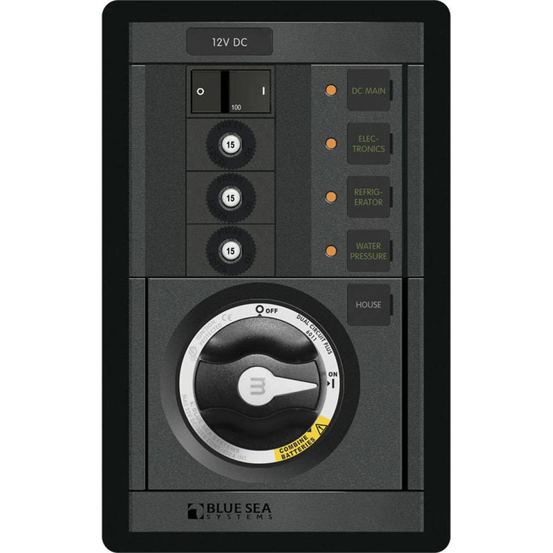 1408 M-Series Dual Circuit Plus™, Main + 3 Positions CLB Vertical