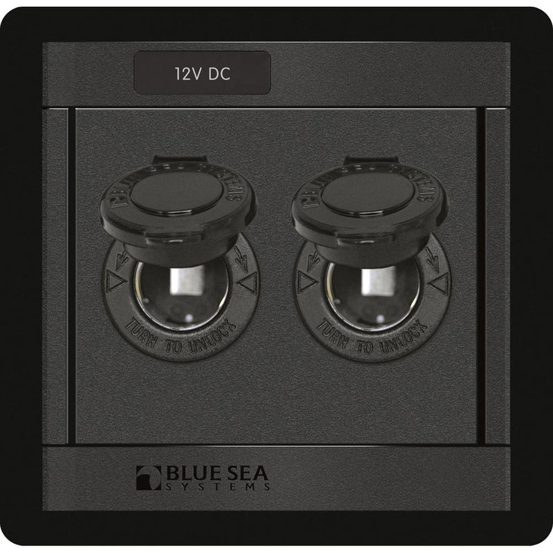 1472 DC 12V Socket Panel