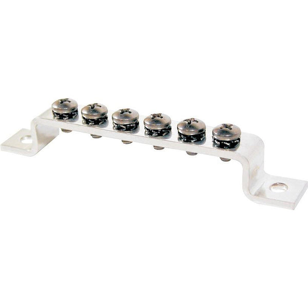 2306 MiniBus 100AMP Common BusBar Grounding BusBar 6 x 8-32 Screw Terminal