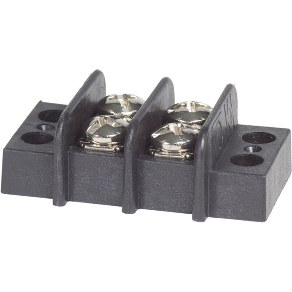 2402 Terminal Black 20AMP - 2 Circuit