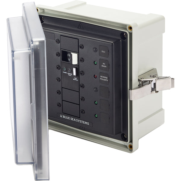 3118 - SMS Panel Enclosure w/ELCI (50A) and 2 Blanks - 120V AC