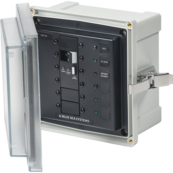 3121 - SMS Panel Enclosure w/ELCI (16A) & 3 Blanks - 230V AC