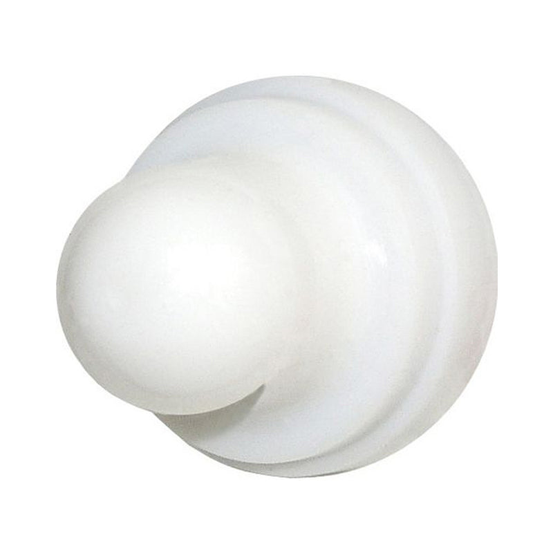 4136 Push Button Reset Only Circuit Breaker Boot - White - 2-Pack