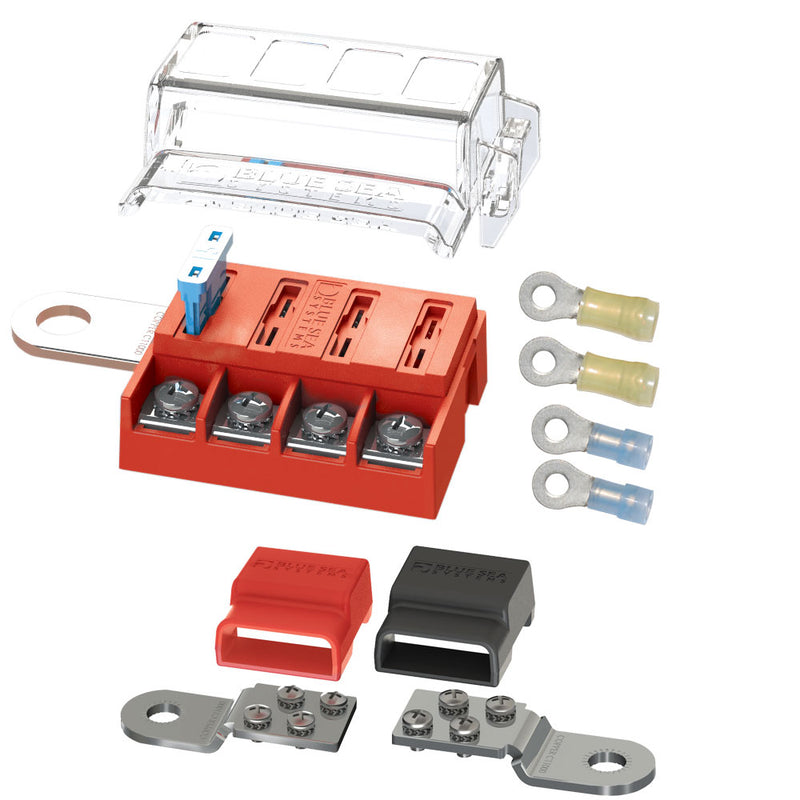 5024 ST-Blade Battery Terminal Mount Fuse Block Kit