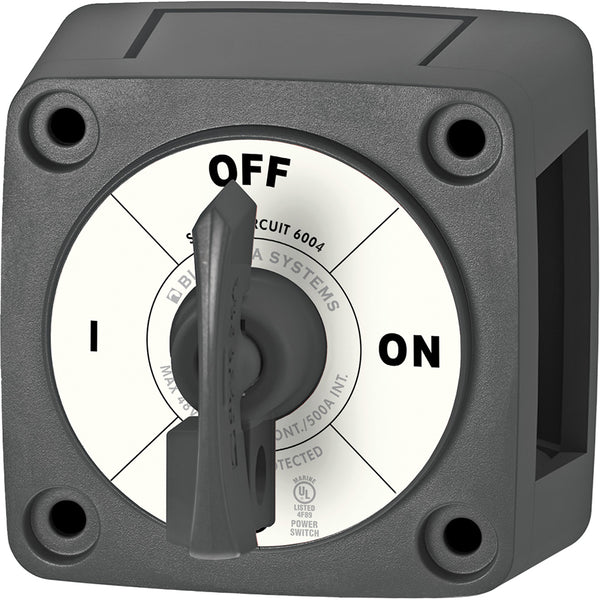 6004200 Single Circuit ON-OFF w/Locking Key - Black