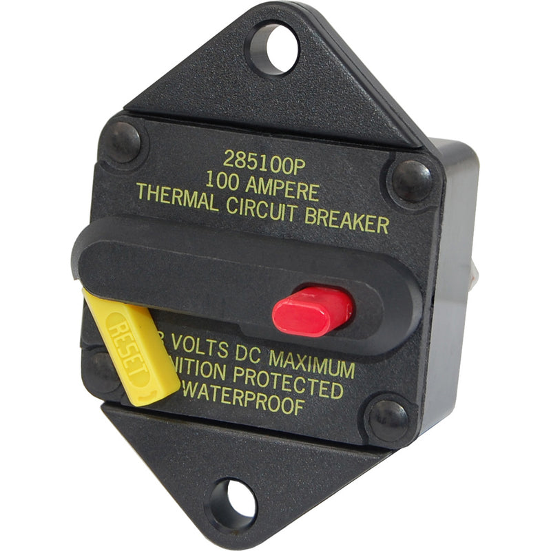 7080 25 Amp Circuit Breaker Panel Mount 285 Series