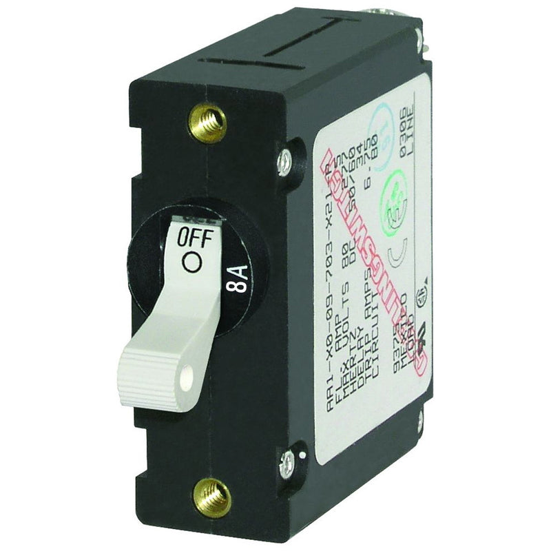 7299 AC / DC Single Pole Magnetic World Circuit Breaker  -  8 Amp