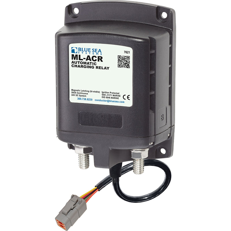 7621100 ML ACR Charging Relay 24V 500A w/Deutsch Connector