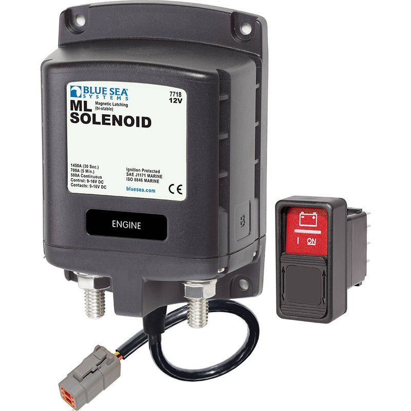 7718100 - ML-Series Solenoid Switch - Deutsch Connector - 12V