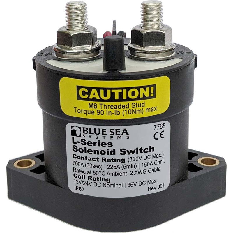 7765 L-Series Solenoid Switch - 150A - 12/24V DC