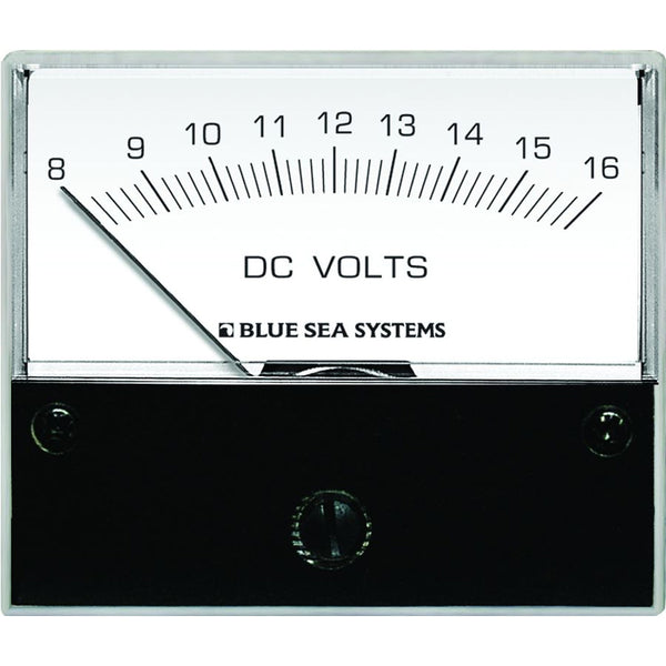 8003 DC Analog Voltmeter - 2-3/4" Face, 8-16 Volts DC