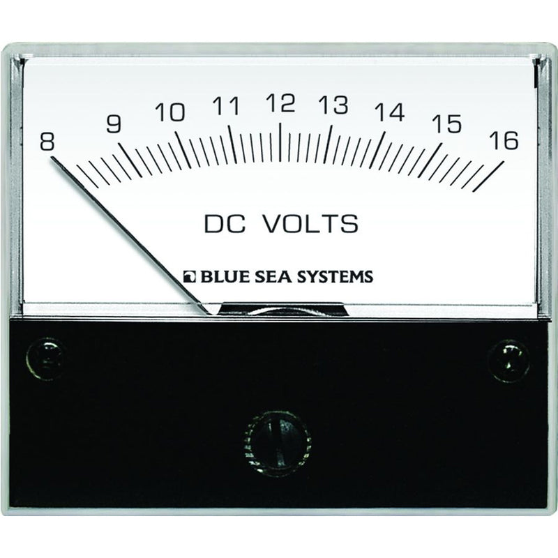 8003 DC Analog Voltmeter - 2-3/4" Face, 8-16 Volts DC