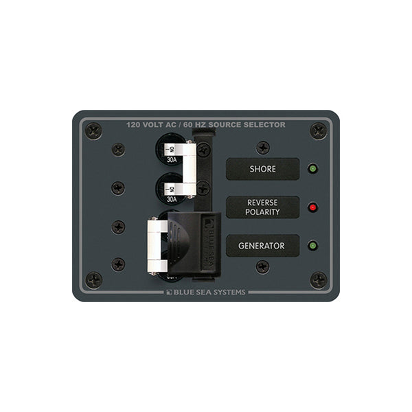 8032 AC Toggle Source Selector 120V AC - 30AMP - White Switches