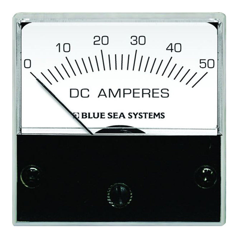 8041 DC Analog Micro Ammeter - 2" Face, 0-50 Amperes DC
