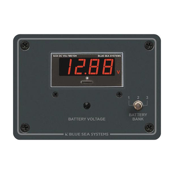 8051 DC Digital Voltmeter Panel