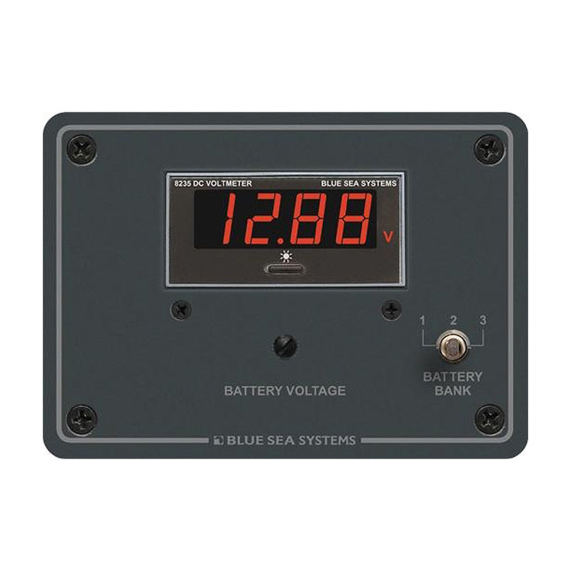 8051 DC Digital Voltmeter Panel