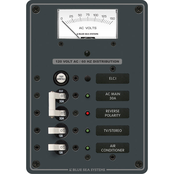 8102 ELCI GFCI Panel AC 2 Position