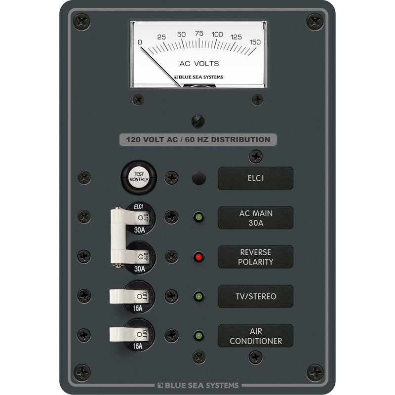 8102 ELCI GFCI Panel AC 2 Position