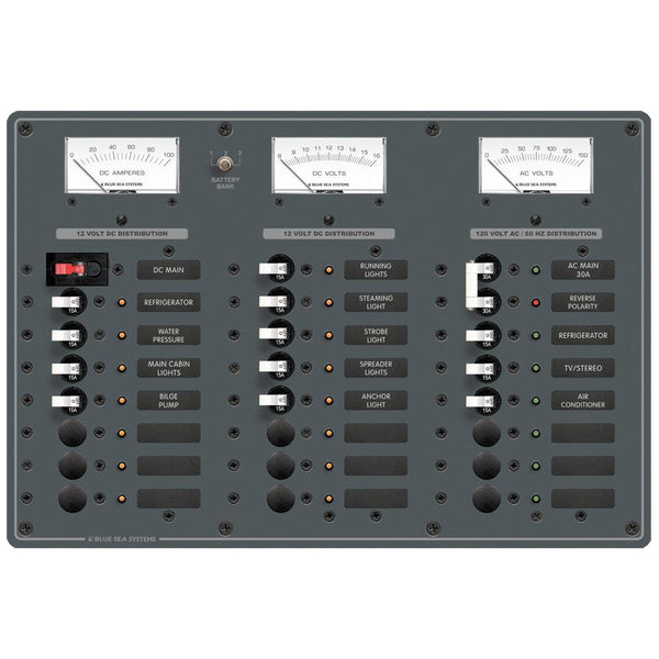 8184 AC Main + 6 Positions/DC Main +15 Positions