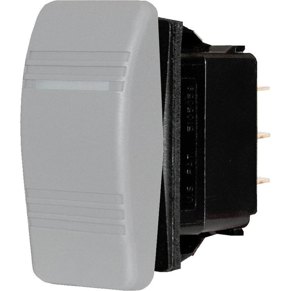 8220 Water Resistant Contura III Switch - ON-OFF-ON - Grey