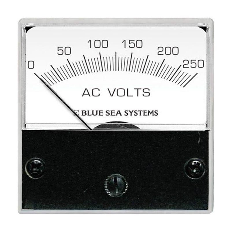 8245 AC Analog Micro Voltmeter - 2" Face, 0-250 Volts AC