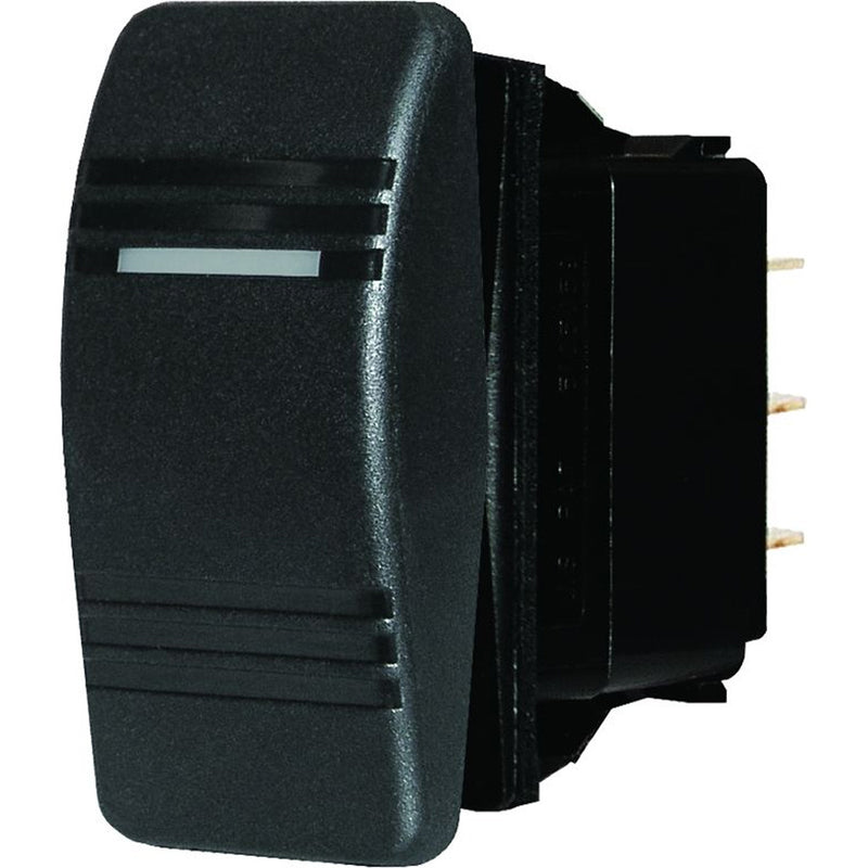 8286 Water Resistant Contura III Switch - ON-OFF-ON - Black