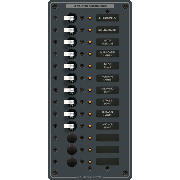 8376 Panel DC 13 Position Vertical