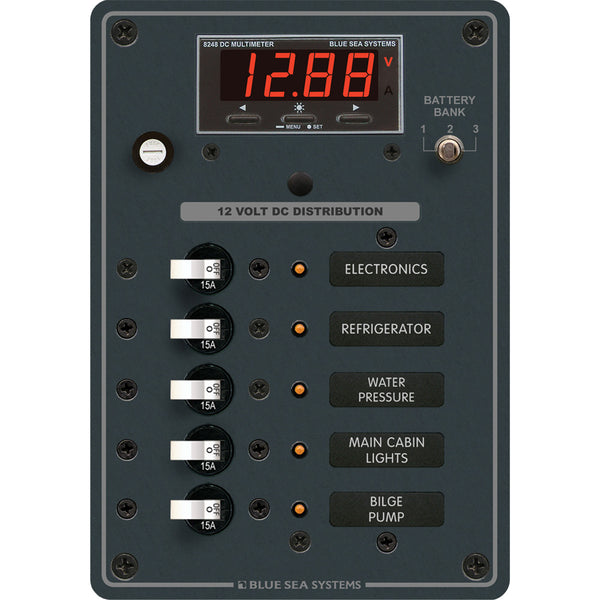8401 DC 5 Position w/Multi-Function Meter