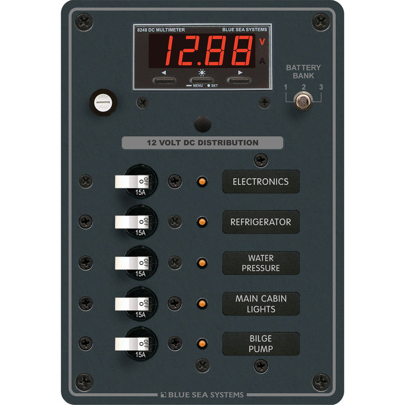 8401 DC 5 Position w/Multi-Function Meter