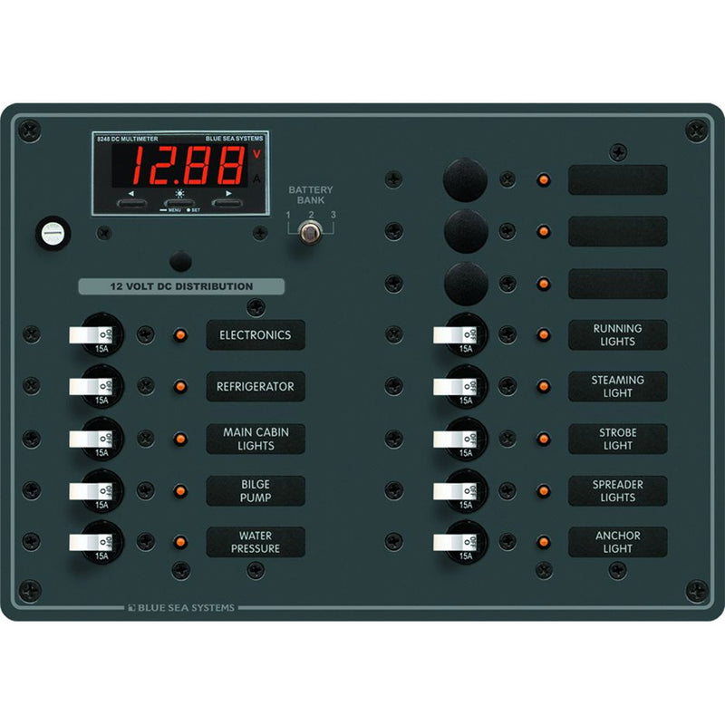 8403 DC Panel 13 Position w/ Multimeter