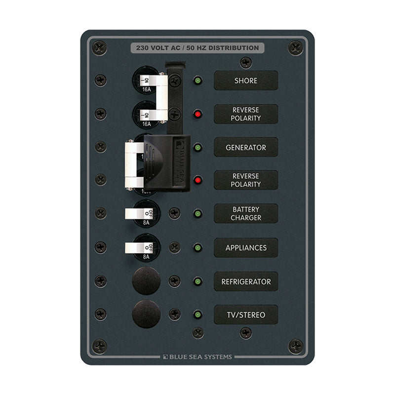 8567 AC Toggle Source Selector (230V) - 2 Sources + 4 Positions