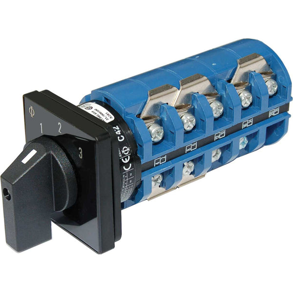 9077 Switch, AC 240VAC 63A OFF +3 Positions