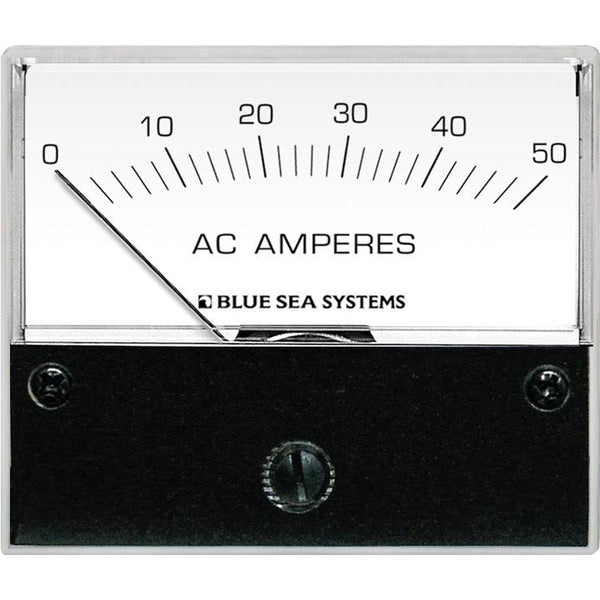 9630 AC Analog Ammeter  0-50 Amperes AC