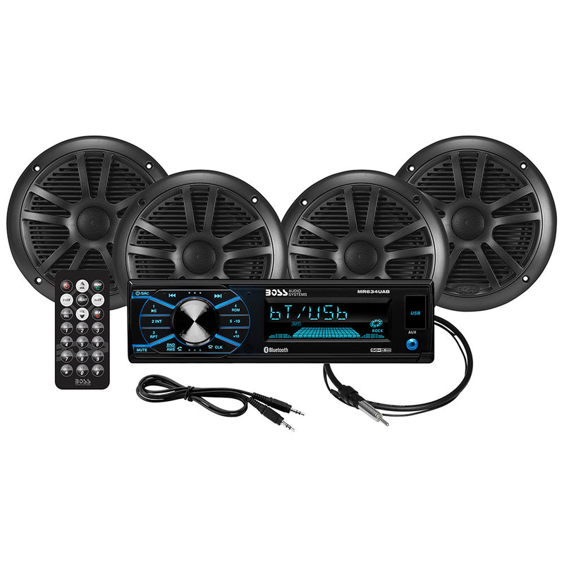 MCBK634B.64 Kit w/MR634UAB, 4 MR6B Speakers, & MRANT10 Antenna