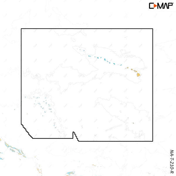 C-MAP REVEAL™ X - Hawaii Marshall Islands French Polynesia