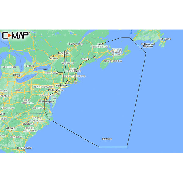 M-NA-Y202-MS Nova Scotia to Chesapeake Bay REVEAL™ Coastal Chart