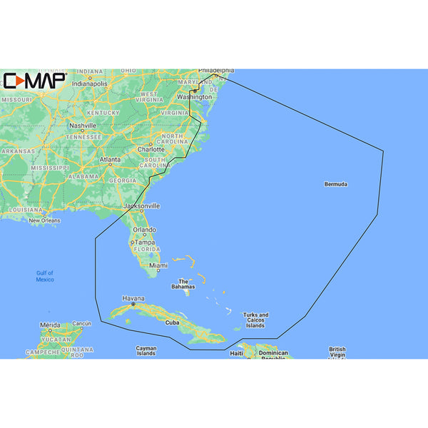 M-NA-Y203-MS Chesapeake Bay to Bahamas REVEAL™ Coastal Chart