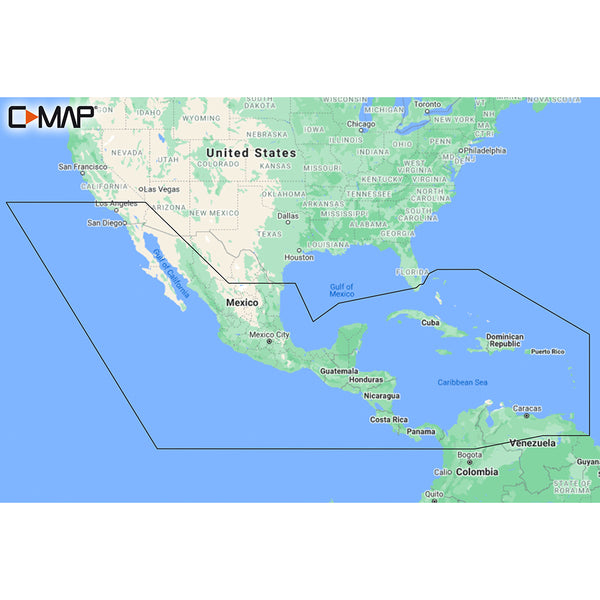 M-NA-Y205-MS Central America & Caribbean REVEAL™ Coastal Chart