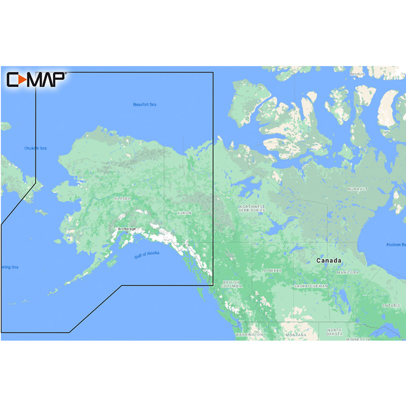 M-NA-Y208-MS Alaska REVEAL™ Coastal Chart